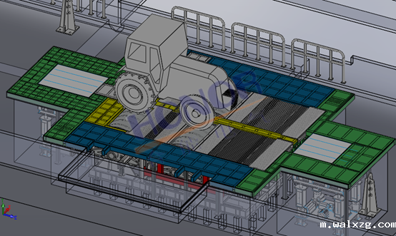 四驱转鼓试验台