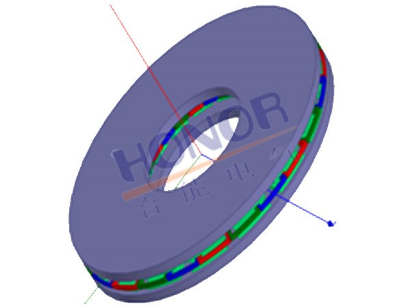 永磁同步外转子轮毂电机