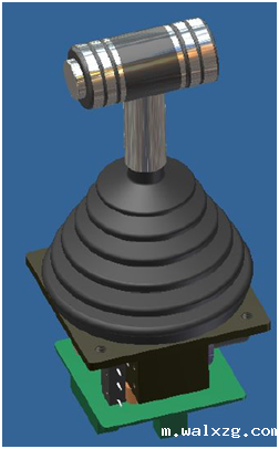 集调速和换档功能为体的操纵杆